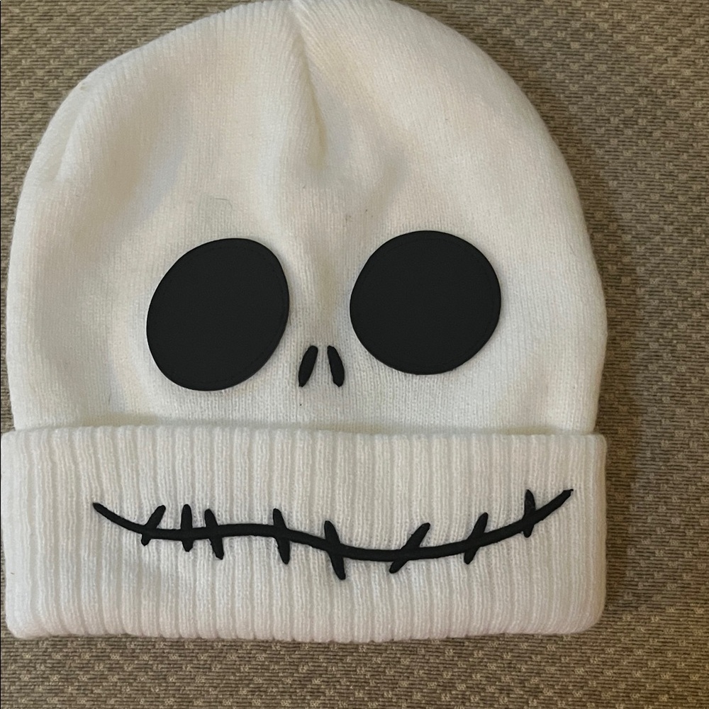 Disney nightmare before Christmas jack skellington Knit Beanie cap